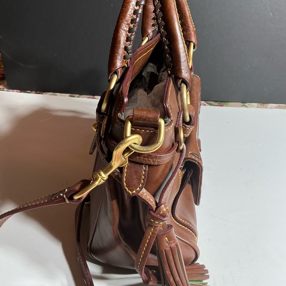 Brown DOONEY BOURKE leather Handbag - Picture 3 of 10